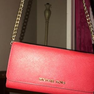 Michael Kors - detachable wallet crossbody!
